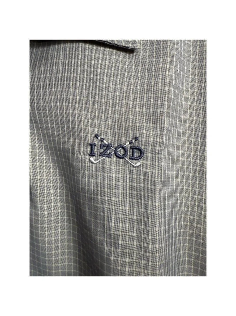 IZOD Pullover Jacket Size L Gray
